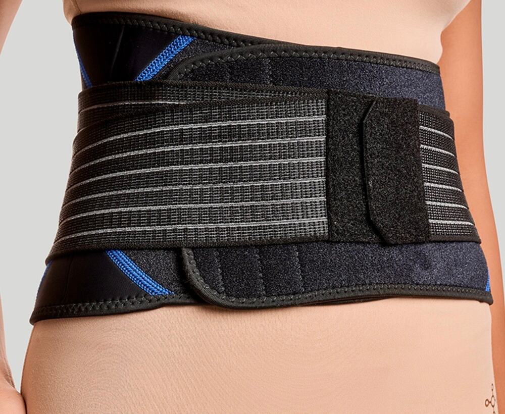 Tommie Copper Black Adjustable Back Brace Unisex L/XL NWT